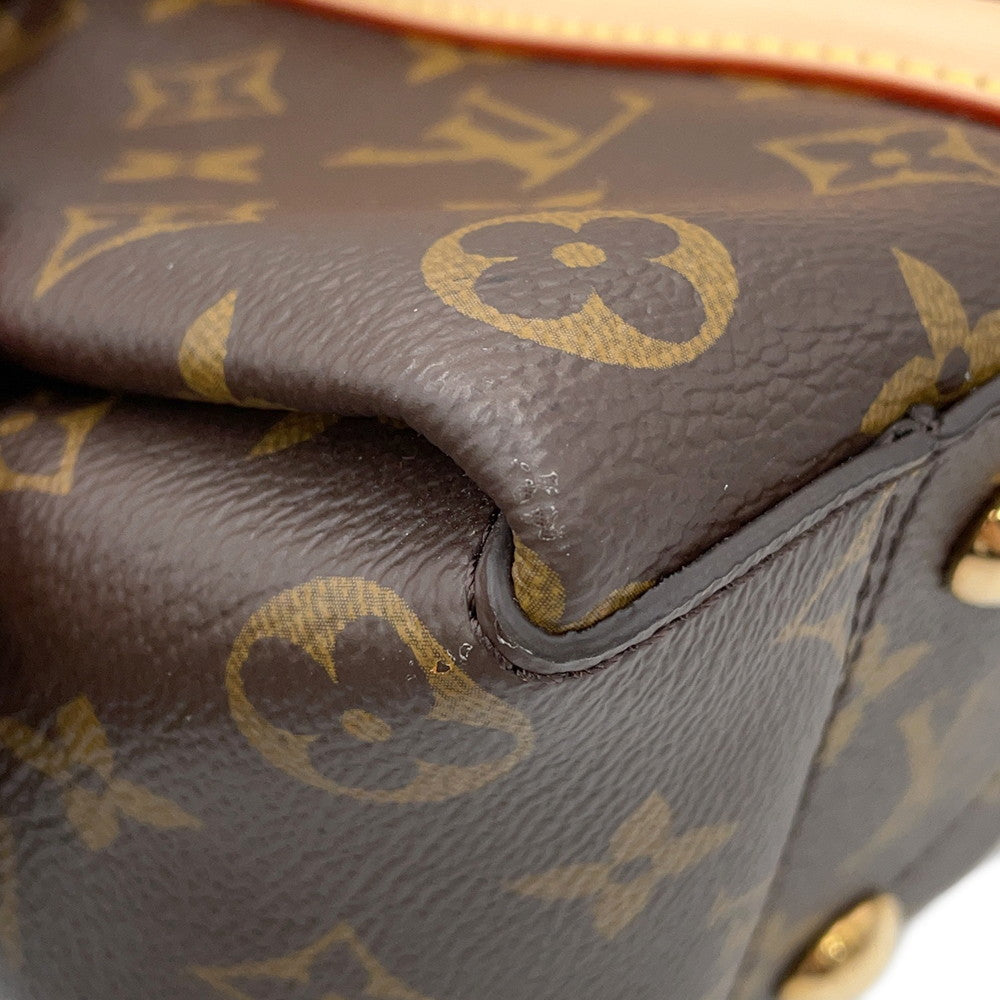 LOUIS VUITTON Soufflot BordeauxM44815 Monogram Size BB