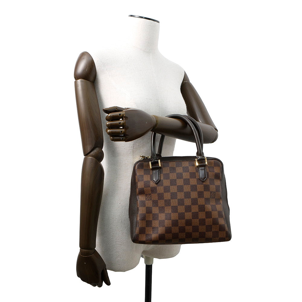 LOUIS VUITTON Brera RedN51150 Damier Ebene Canvas