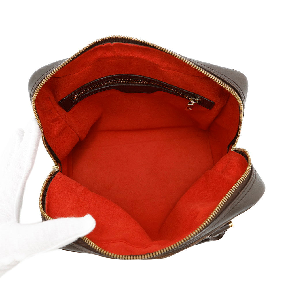 LOUIS VUITTON Brera RedN51150 Damier Ebene Canvas