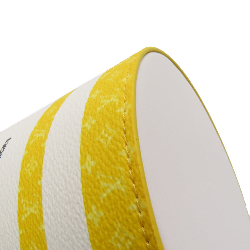 LOUIS VUITTON Paint Can YellowM81593 Canvas Leather