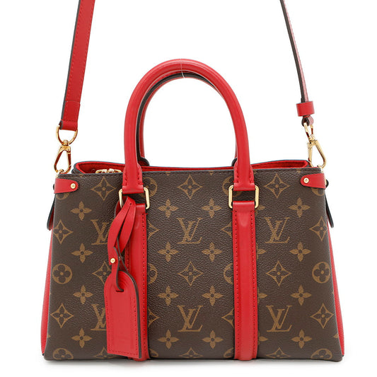 LOUIS VUITTON Soufflot NV CeriseM44818 Monogram Size BB