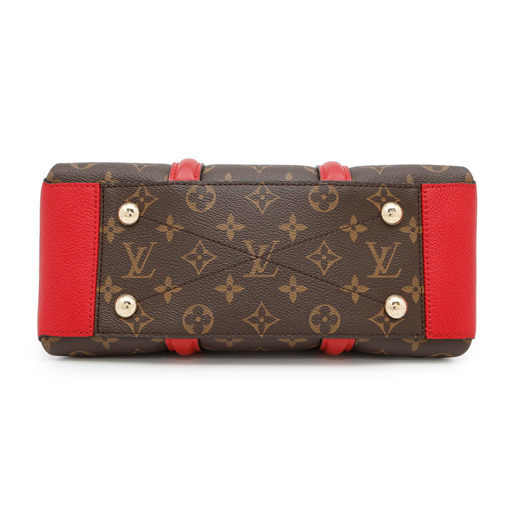 LOUIS VUITTON Soufflot NV CeriseM44818 Monogram Size BB