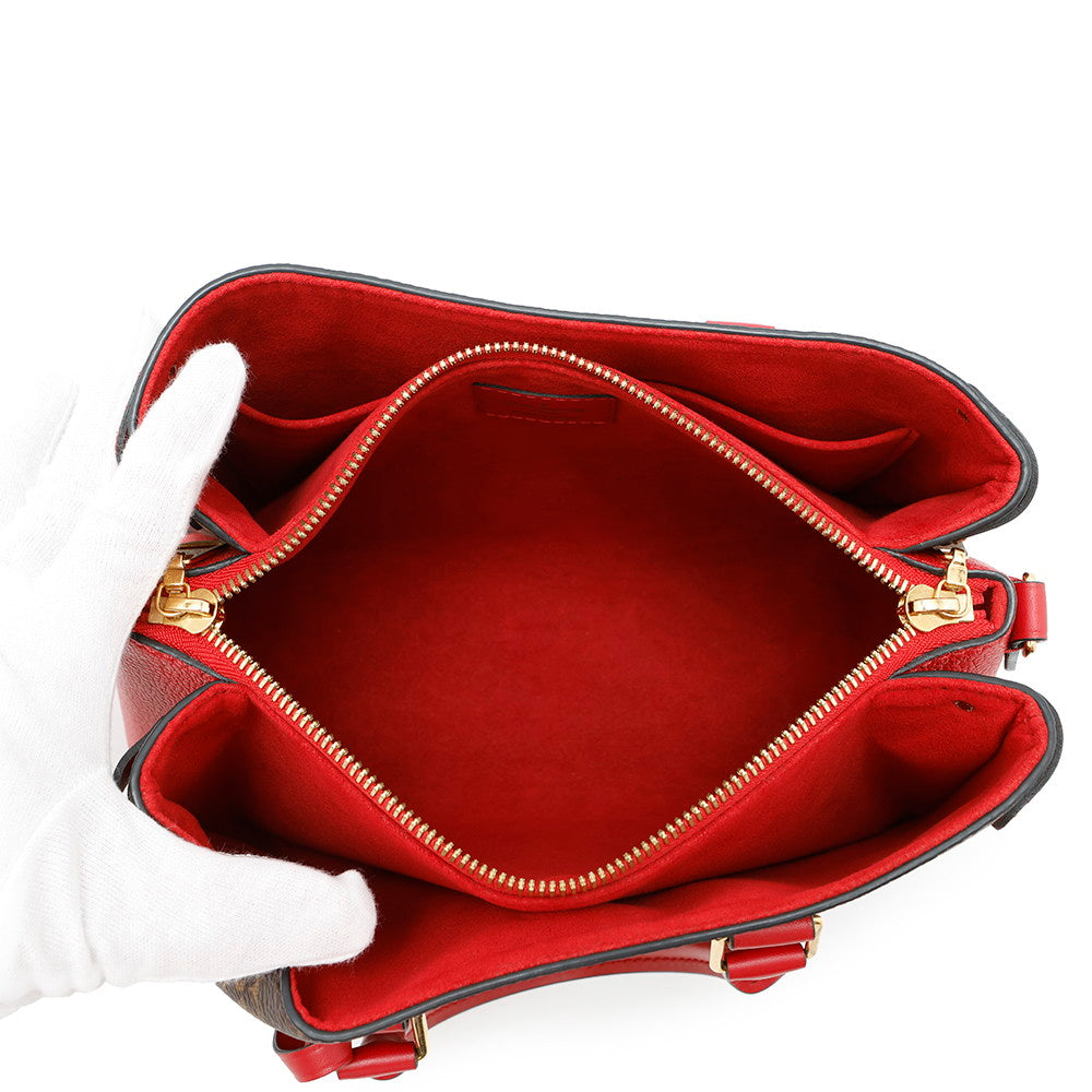 LOUIS VUITTON Soufflot NV CeriseM44818 Monogram Size BB