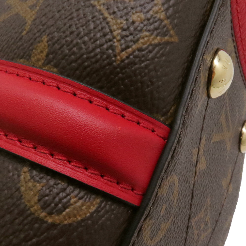 LOUIS VUITTON Soufflot NV CeriseM44818 Monogram Size BB