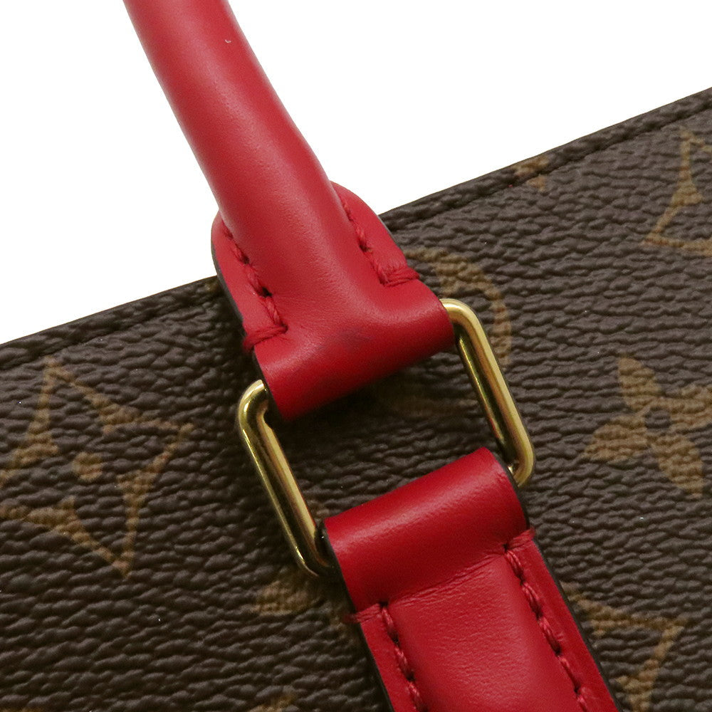 LOUIS VUITTON Soufflot NV CeriseM44818 Monogram Size BB