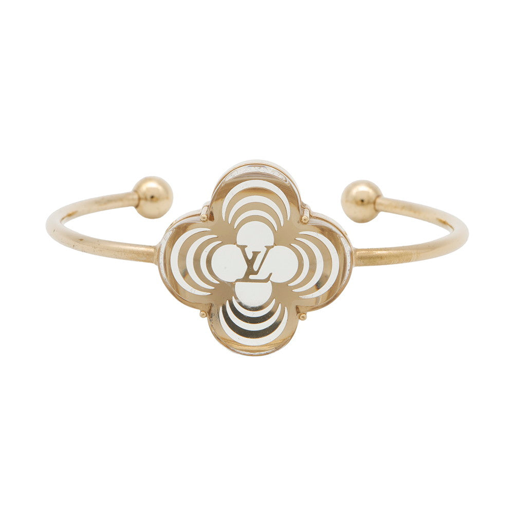 LOUIS VUITTON Bracelet Arafori GoldM65621 Metal Plastic