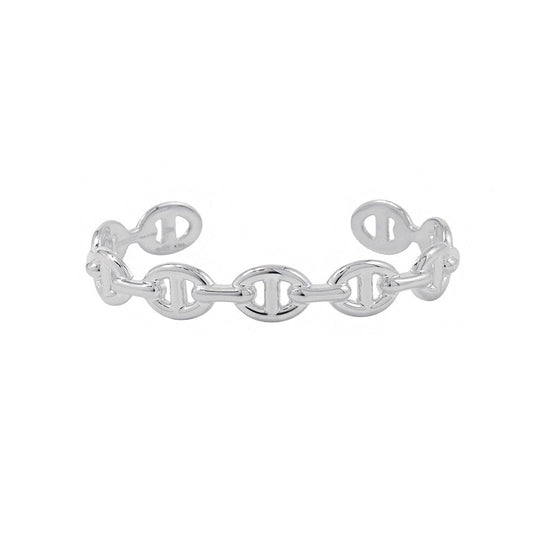 HERMES Chaine d'Ancre Bangle Size SHアンシェネバングルST SV925