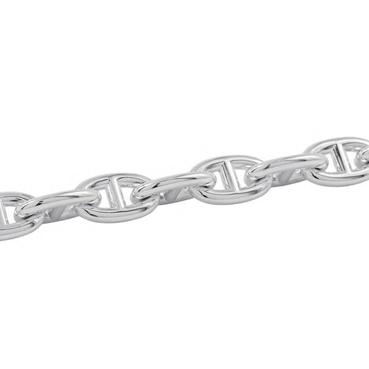HERMES Chaine d'Ancre Bracelet 13 frames Size MM SV925