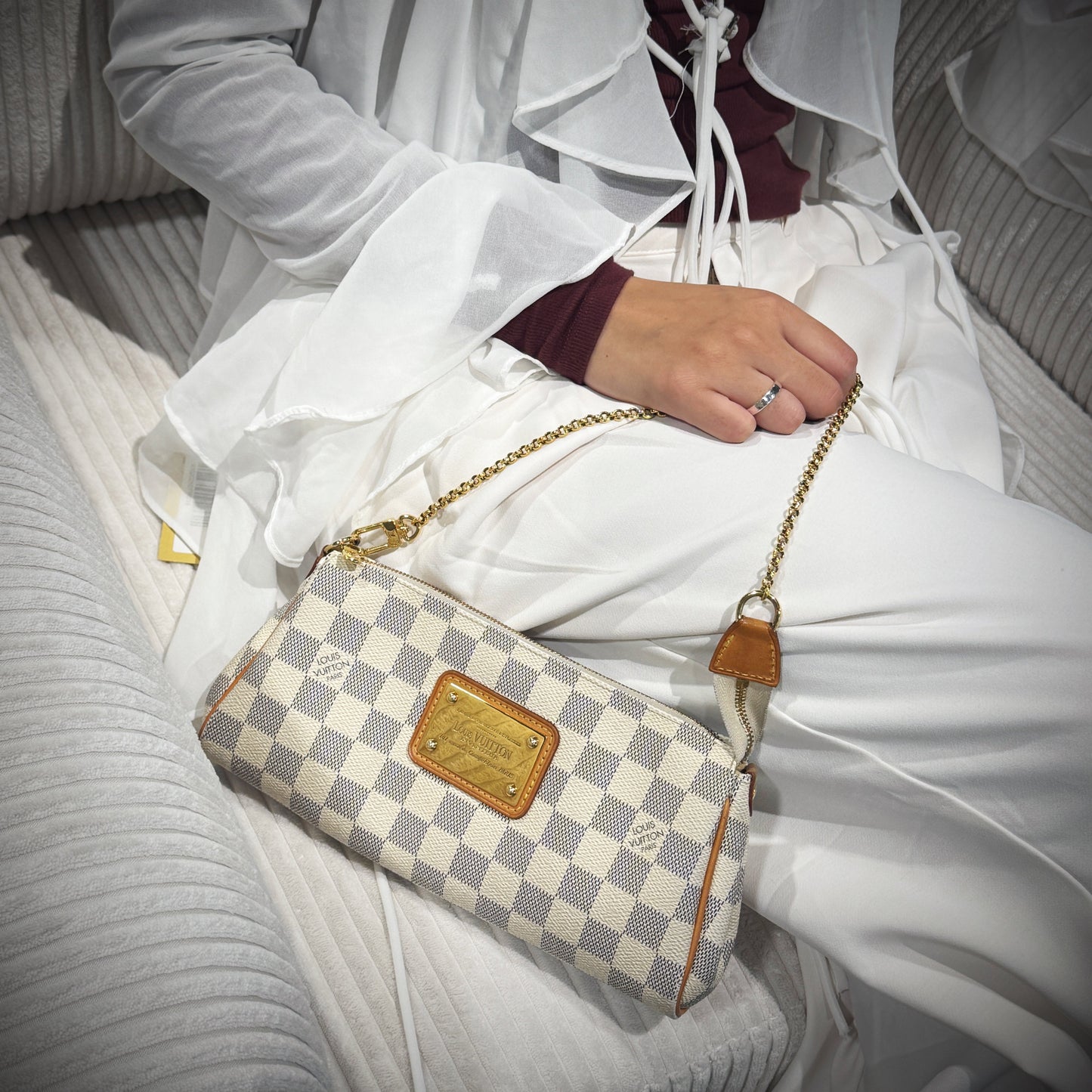 Louis Vuitton Damier Azur Eva Pochette TWS