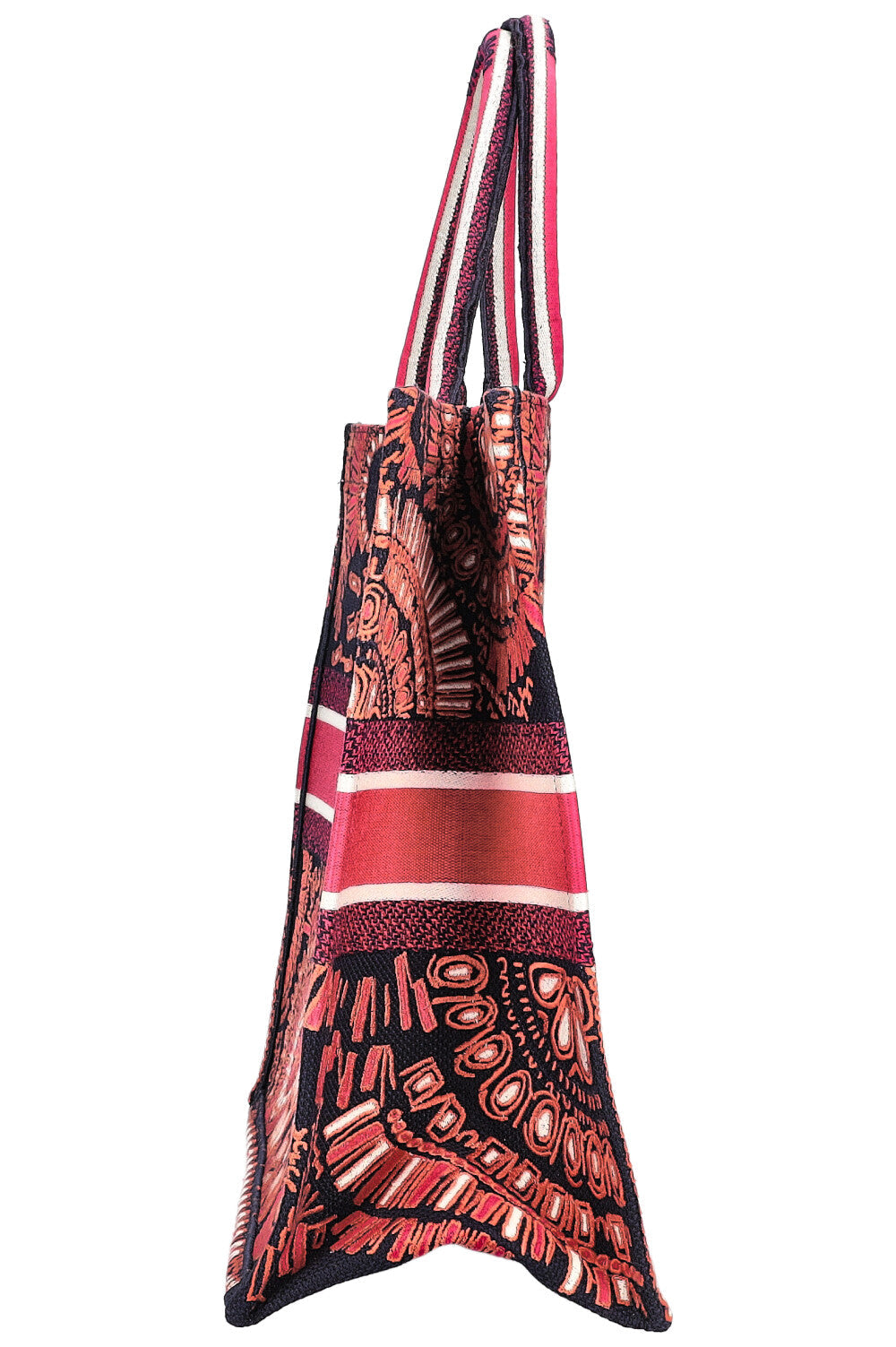 CHRISTIAN DIOR Book Tote Large Tiger Pink