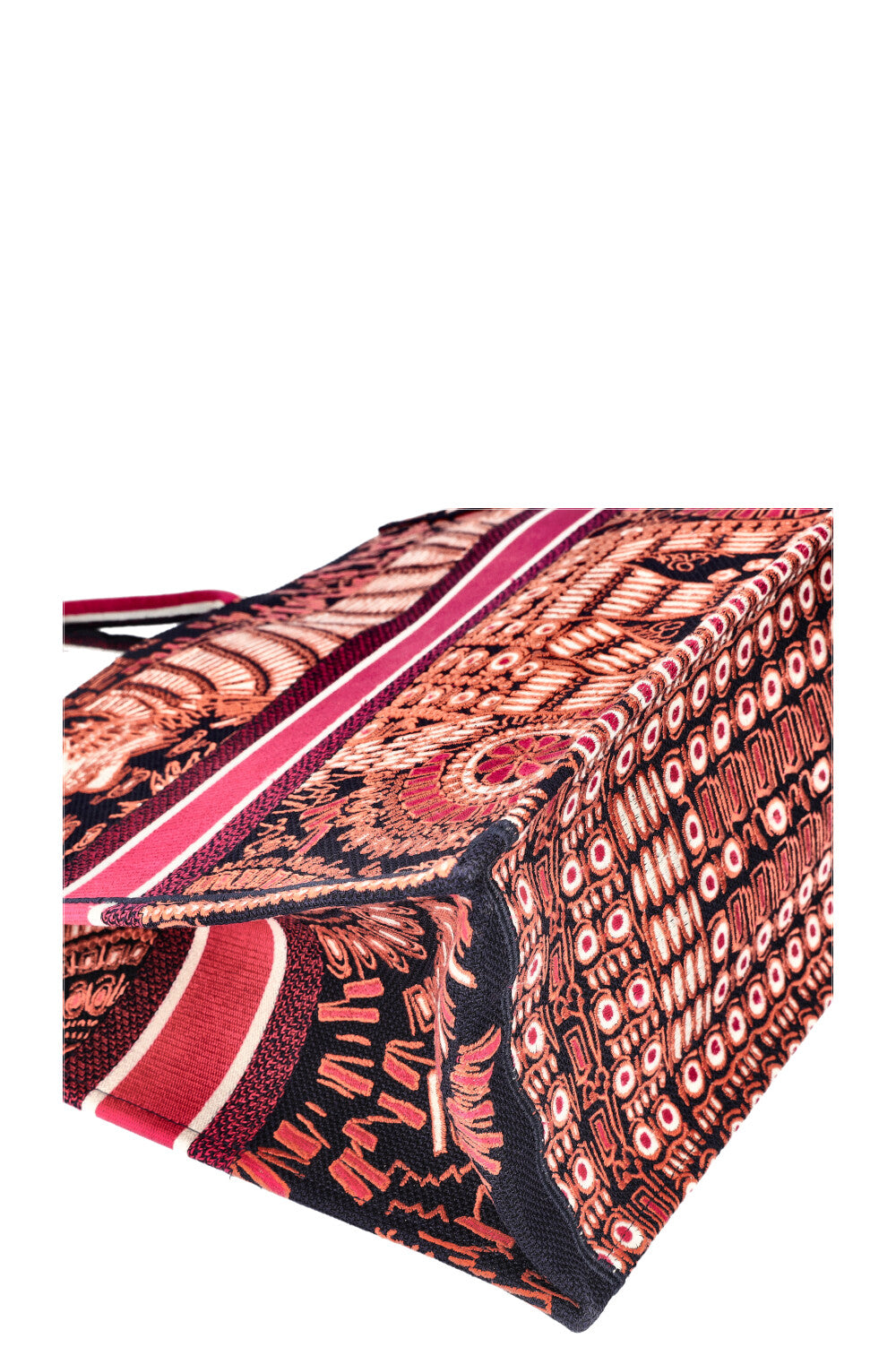 CHRISTIAN DIOR Book Tote Large Tiger Pink