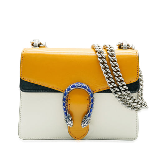 Tricolor Leather Mini Dionysus