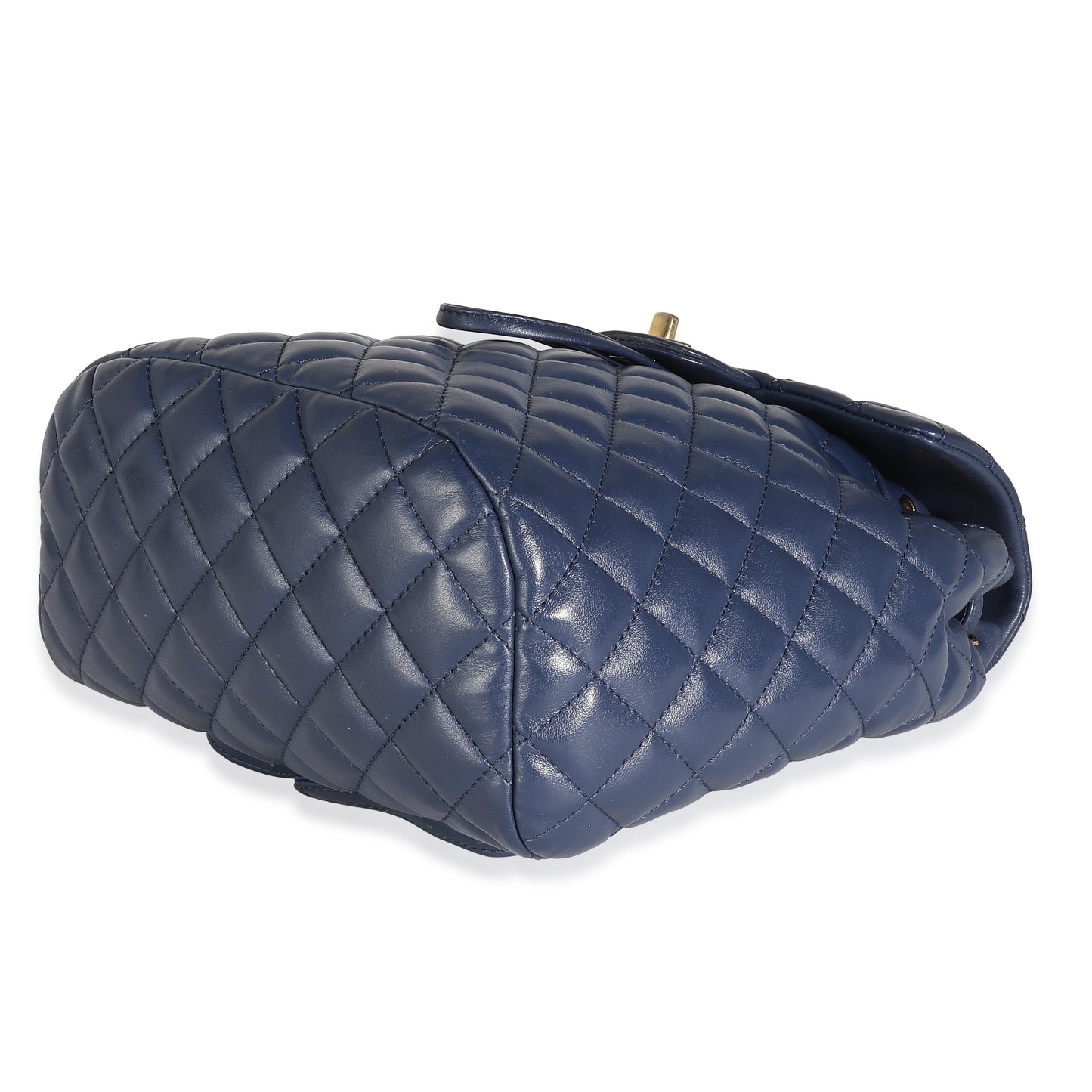 CHANEL Navy Quilted Lambskin Small Urban Spirit Backpack