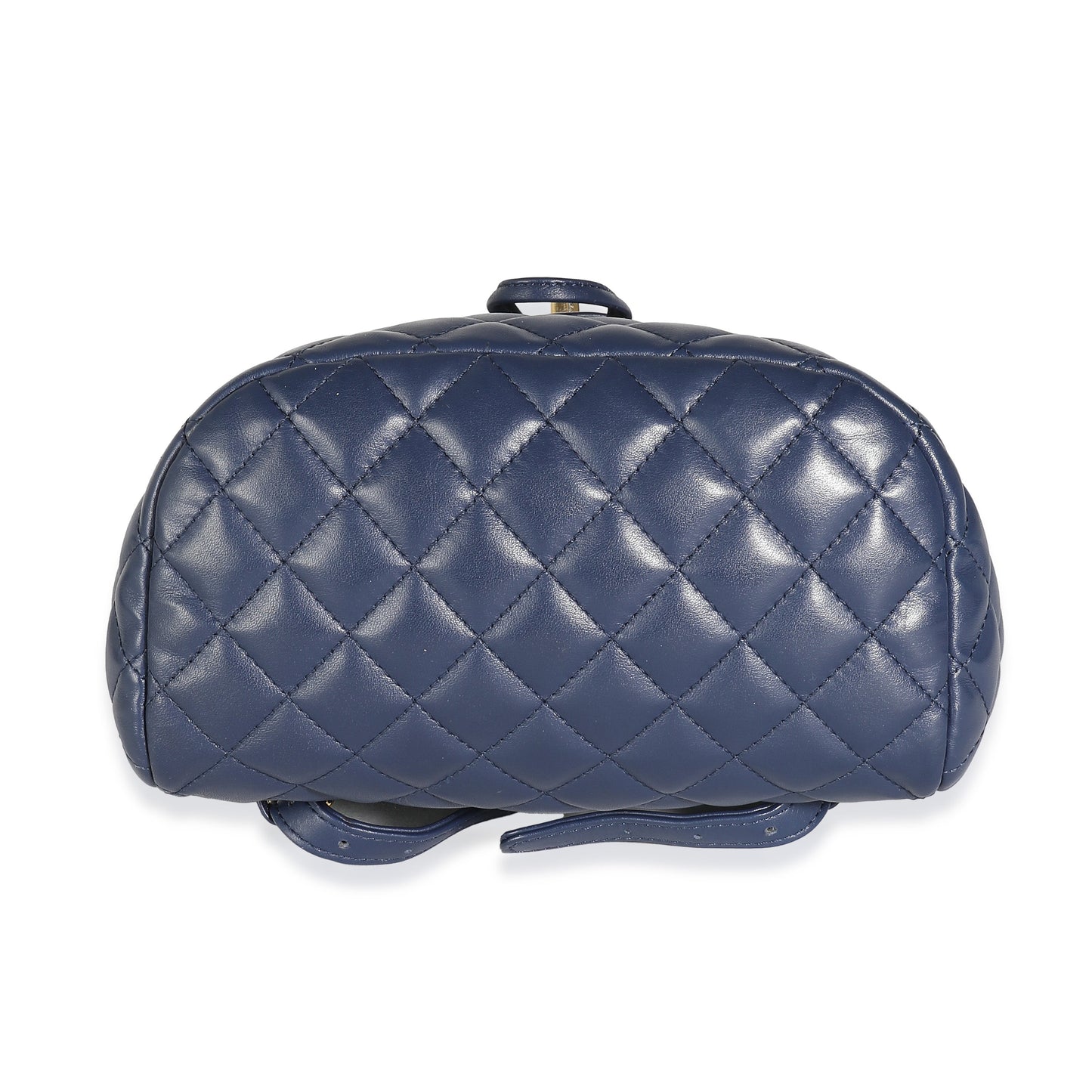 CHANEL Navy Quilted Lambskin Small Urban Spirit Backpack