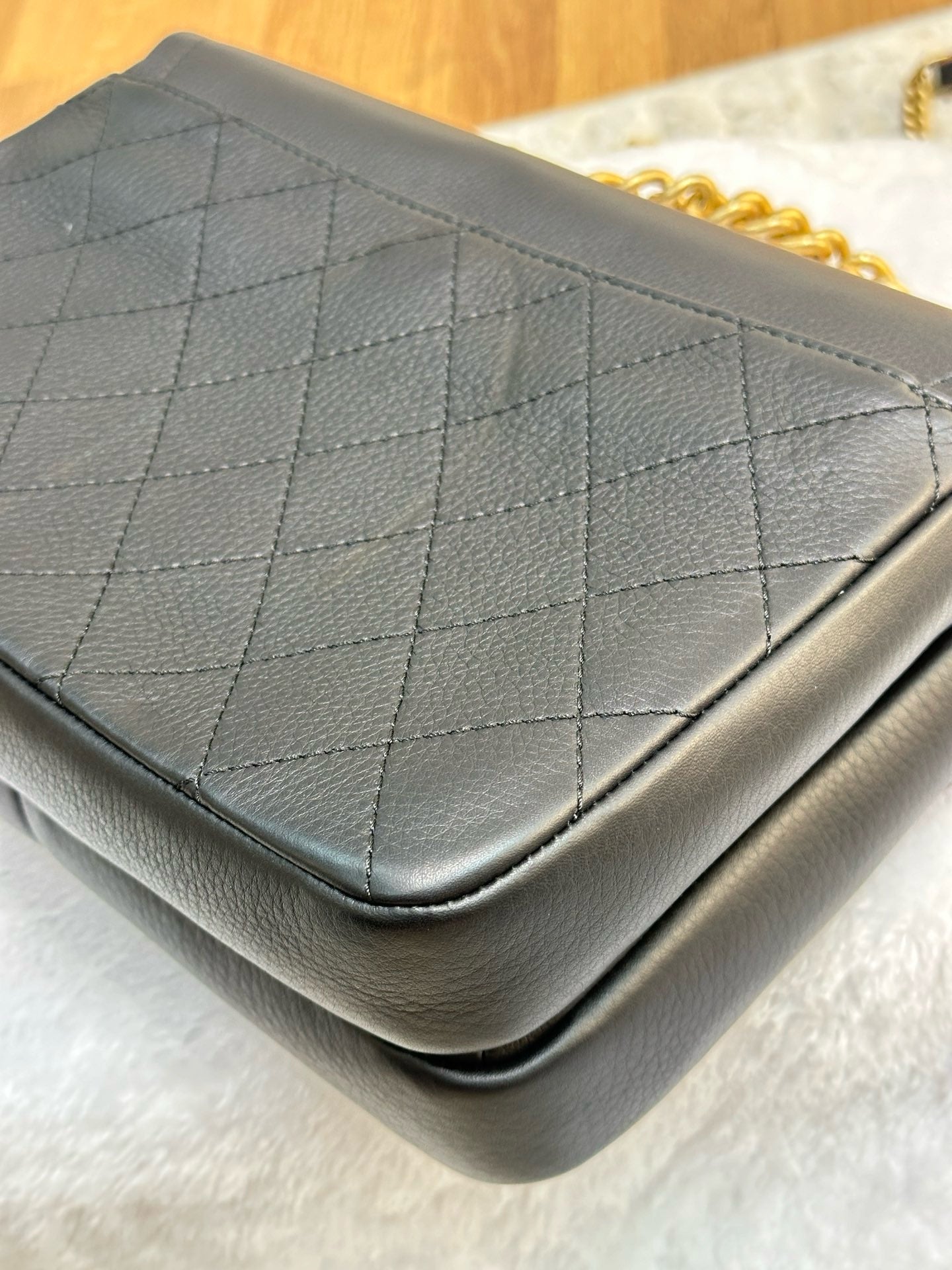 Chanel Archi Chic Flap Bag Quilted Grained Calfskin Medium