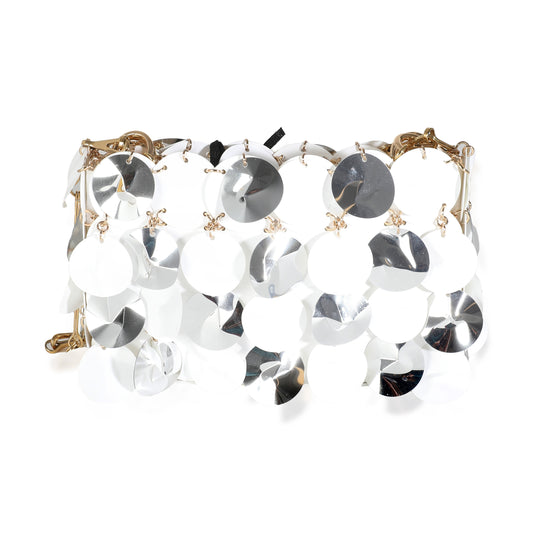White/Silver Bilics Mix Chain Bag