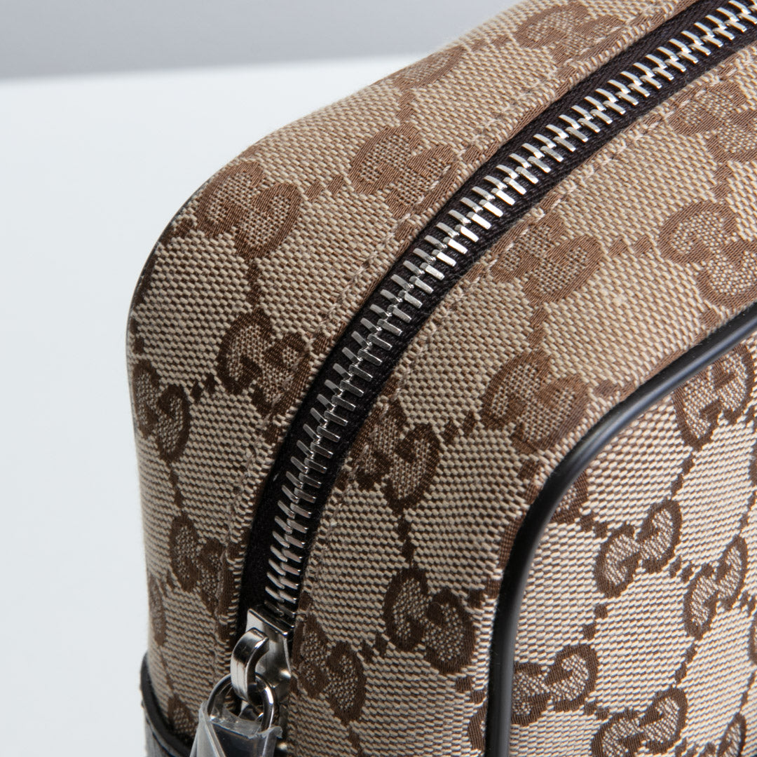 GUCCI GG Canvas Pocket Messenger Bag