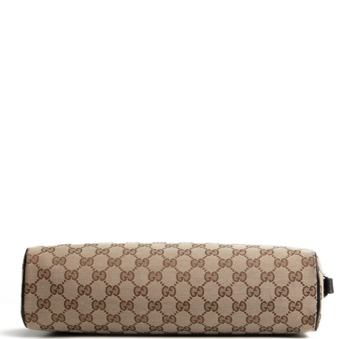 GUCCI GG Canvas Pocket Messenger Bag