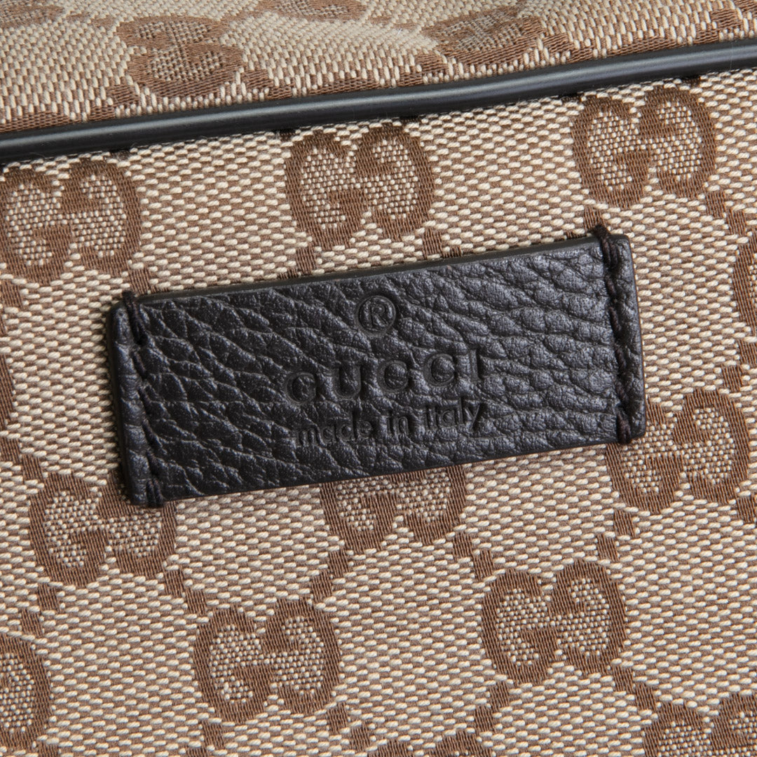 GUCCI GG Canvas Pocket Messenger Bag