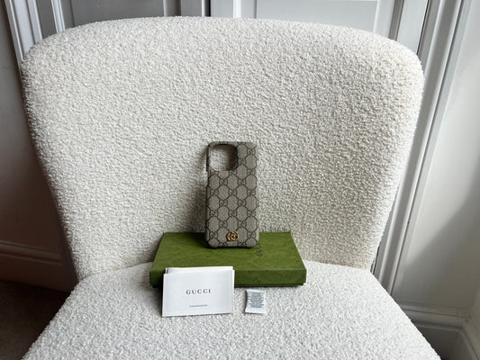 Gucci Supreme Phone Case IPhone 15 pro max (RRP £255)