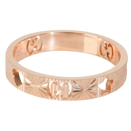 18k Rose Gold Icon Ring 9