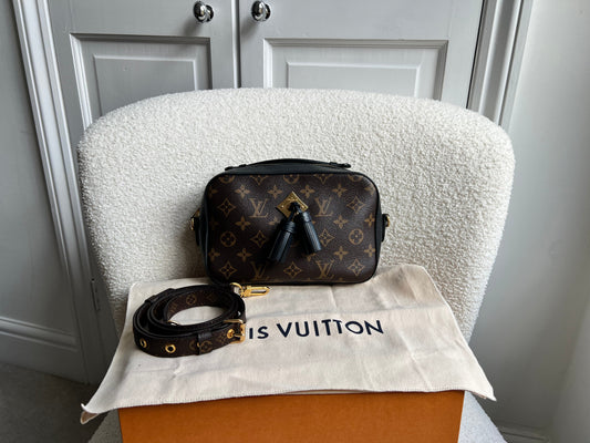 Louis Vuitton Saintonge Black and Monogram