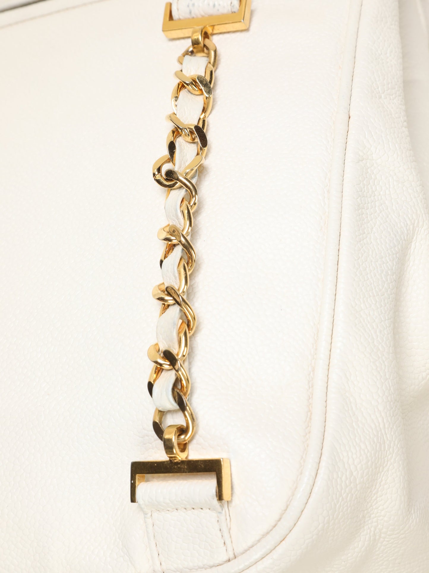 Chanel Caviar XL Logo Backpack