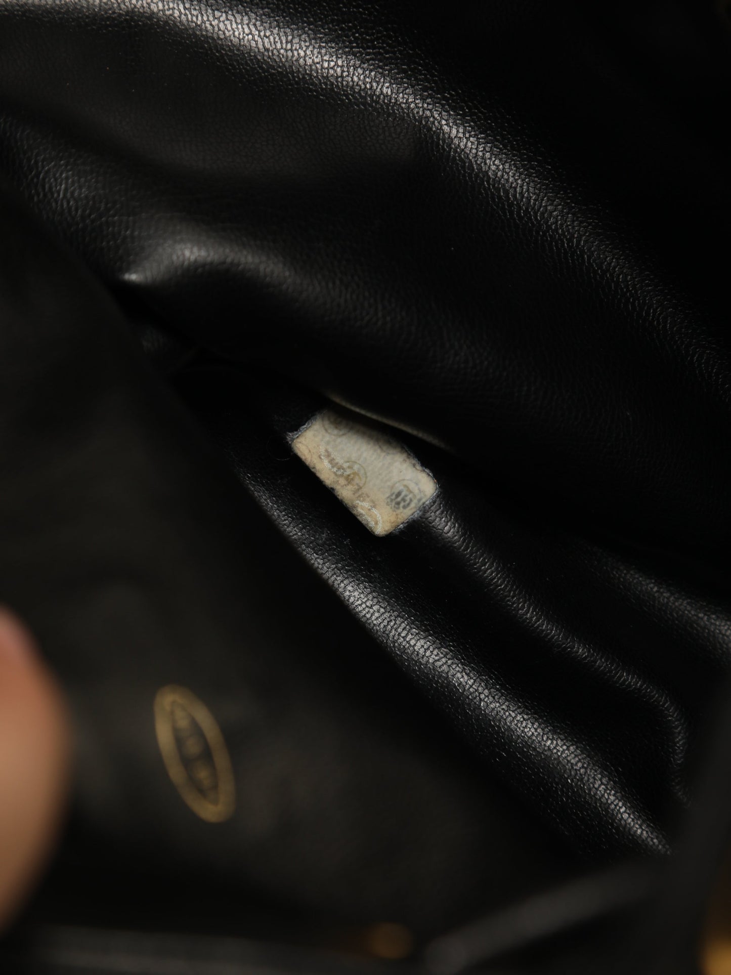 Chanel Lambskin Quilted Chain Backpack with Pouch