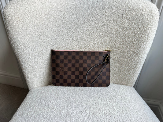 Louis Vuitton Pouch (from Neverfull) in Damier Ebene