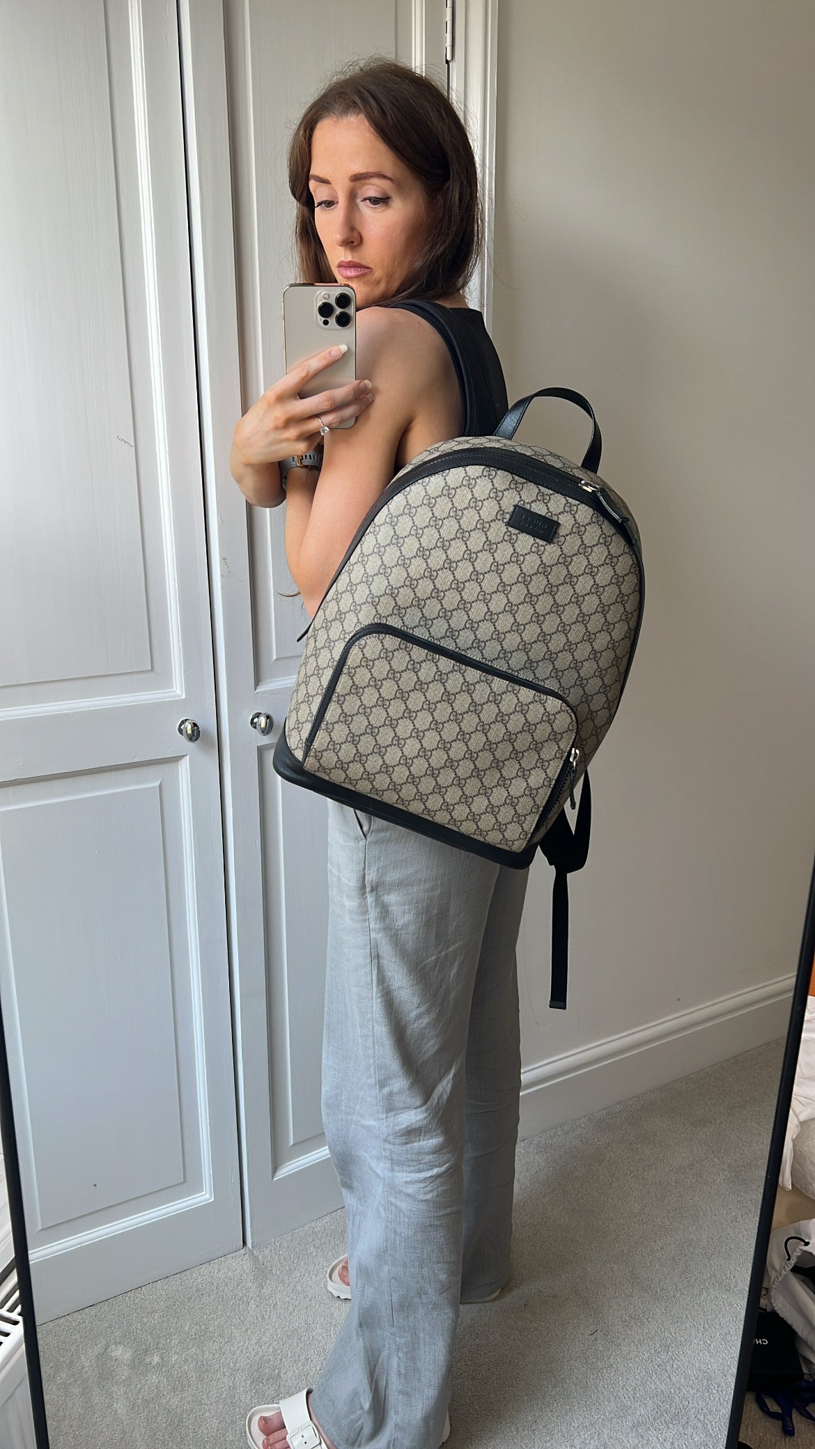 Gucci GG Supreme Large Backpack