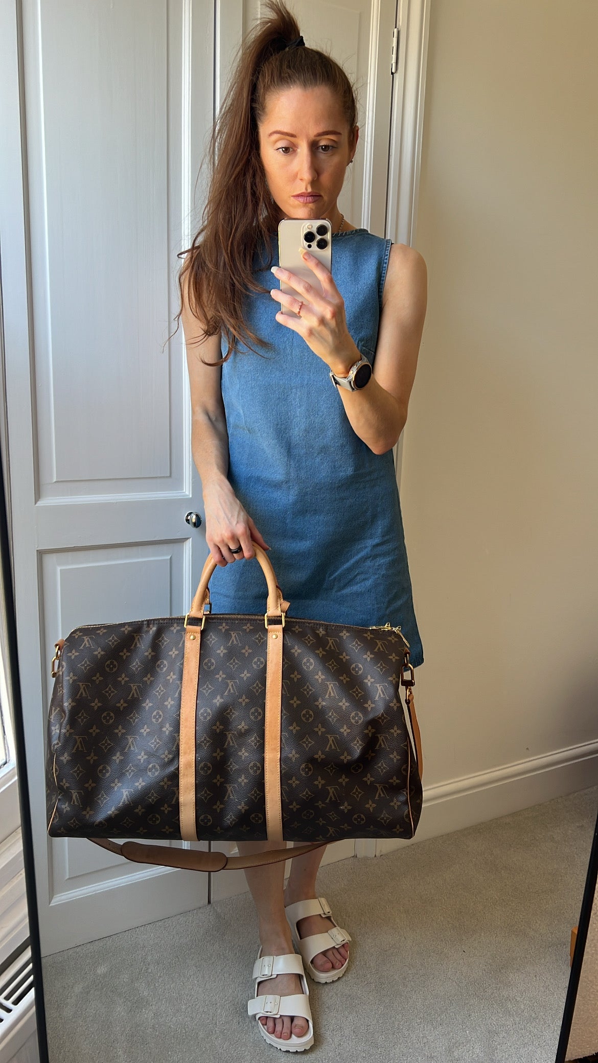 Louis Vuitton Keepall Bandouliere 55 Monogram (RRP £2,050)