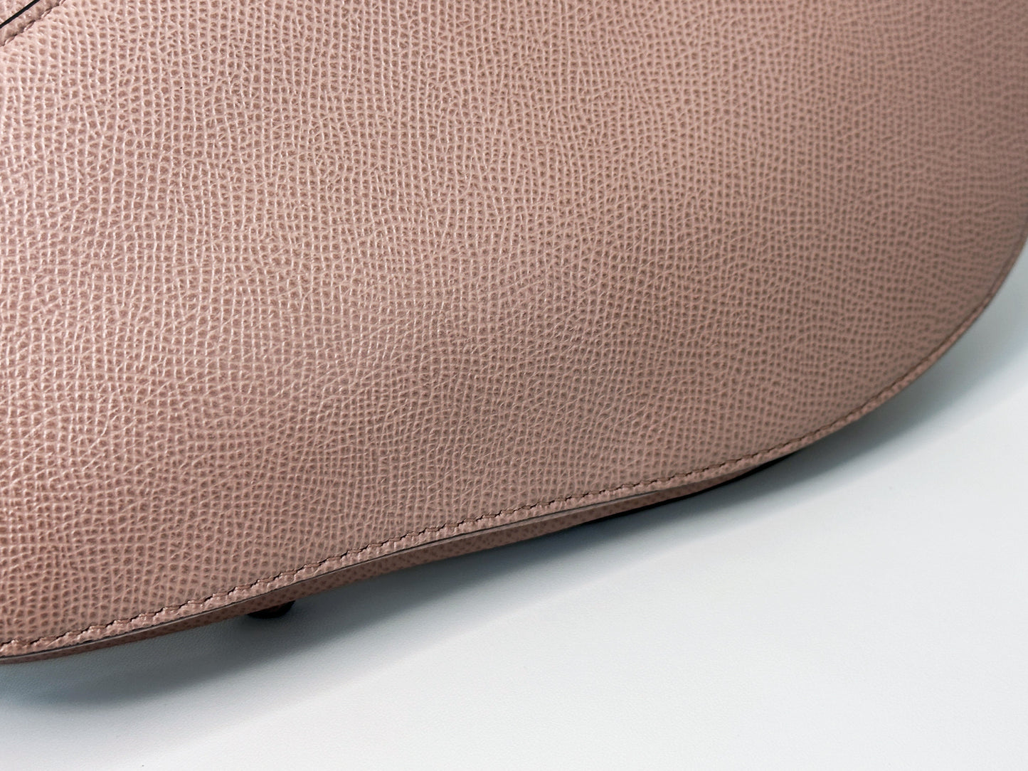 Christian Dior Saddle Bag with Strap Golden Saddle Nude Brush Grained Calfskin 2023 year