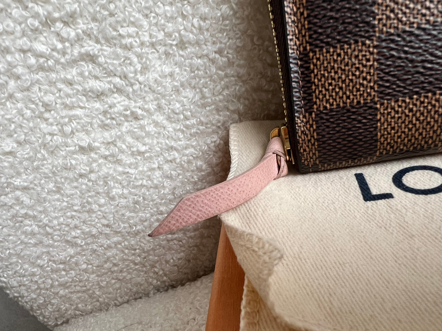 Louis Vuitton Clemence Wallet in Damier Ebene (RRP £435)