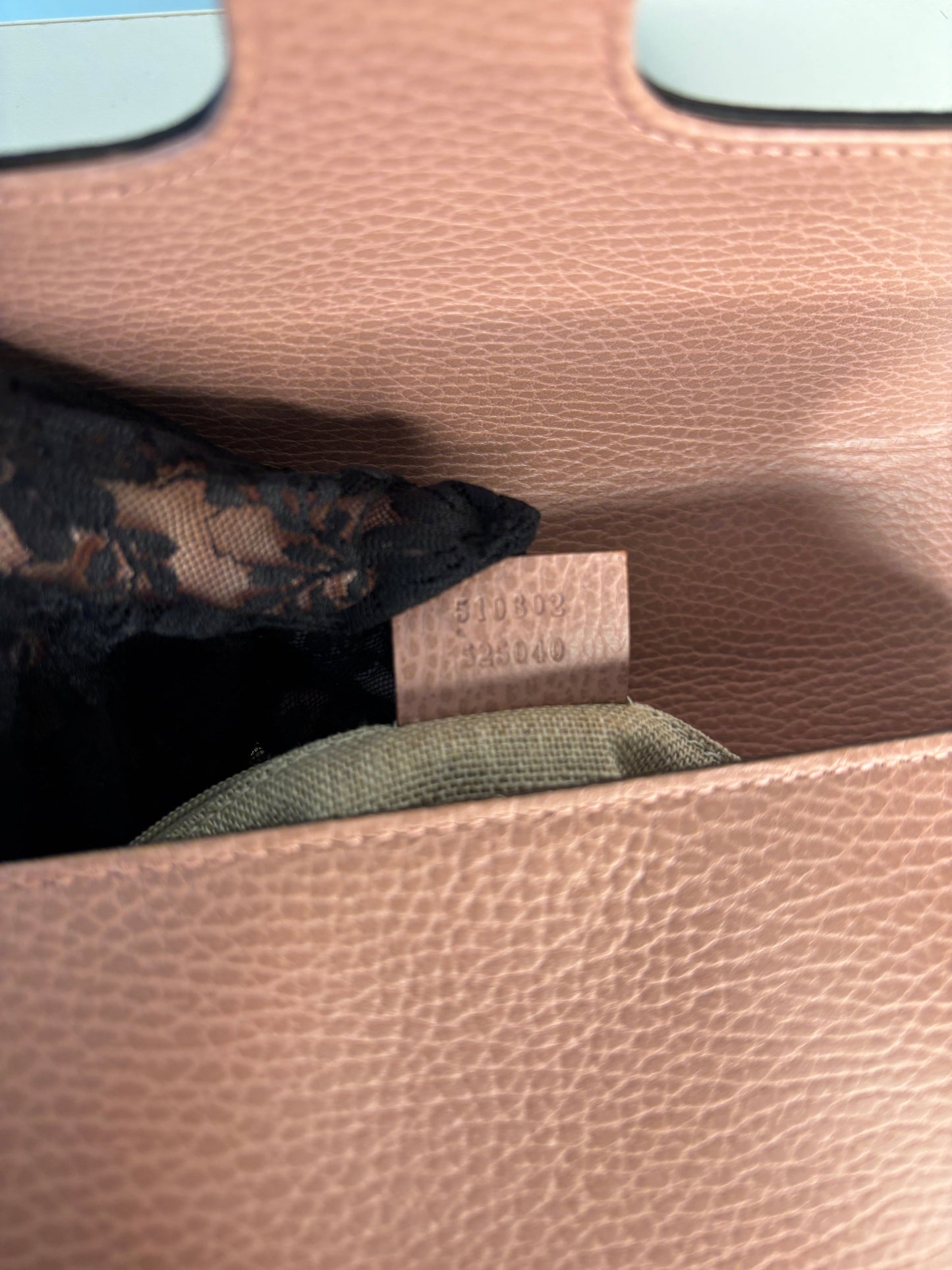 Gucci Interlocking G Top Handle Pink Leather Shoulder Bag - Preloved