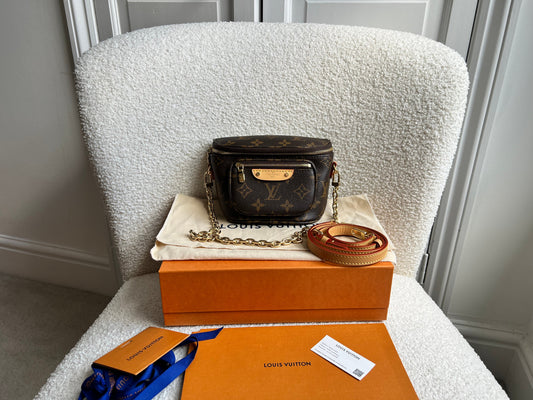Louis Vuitton Mini Bumbag in Monogram Canvas (RRP £1490)