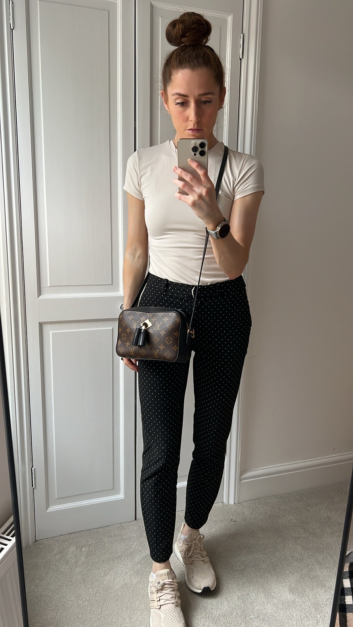 Louis Vuitton Saintonge Black and Monogram