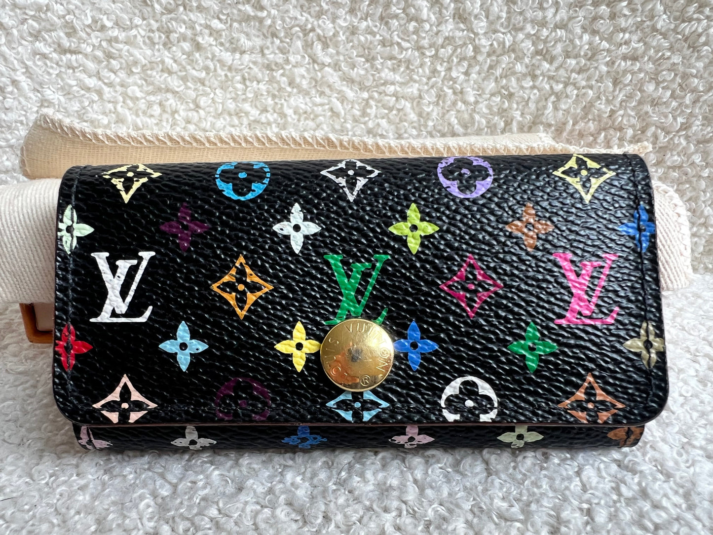 Louis Vuitton 4 Key Holder Multicolore
