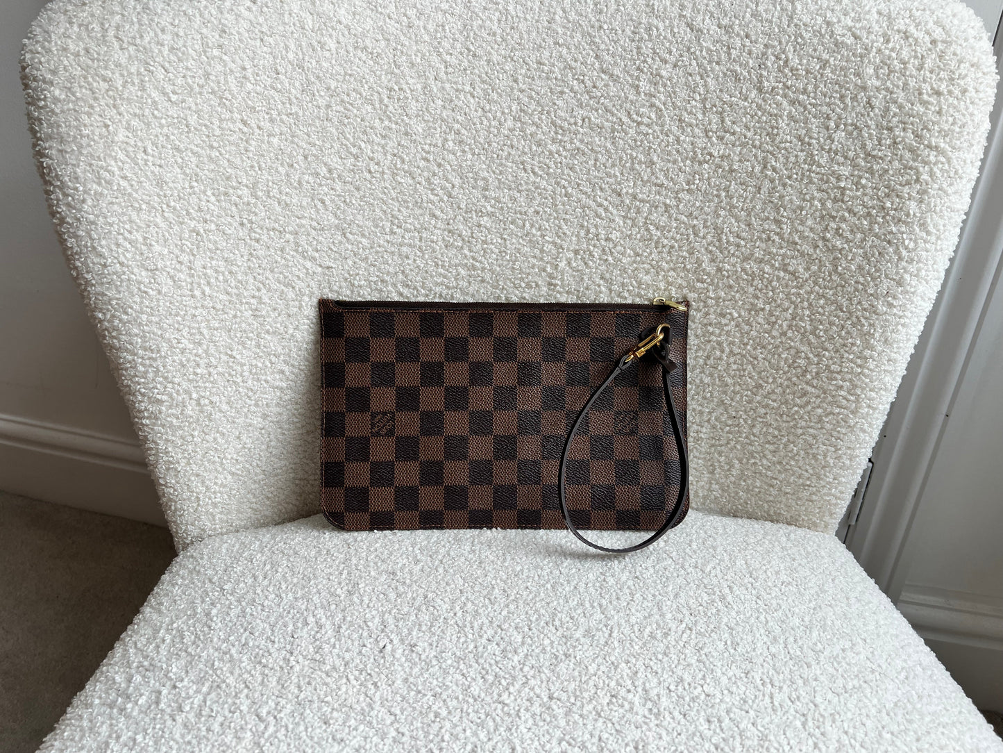 Louis Vuitton Pouch (from Neverfull) in Damier Ebene