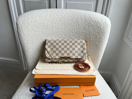 Louis Vuitton Favorite MM Damier Azur