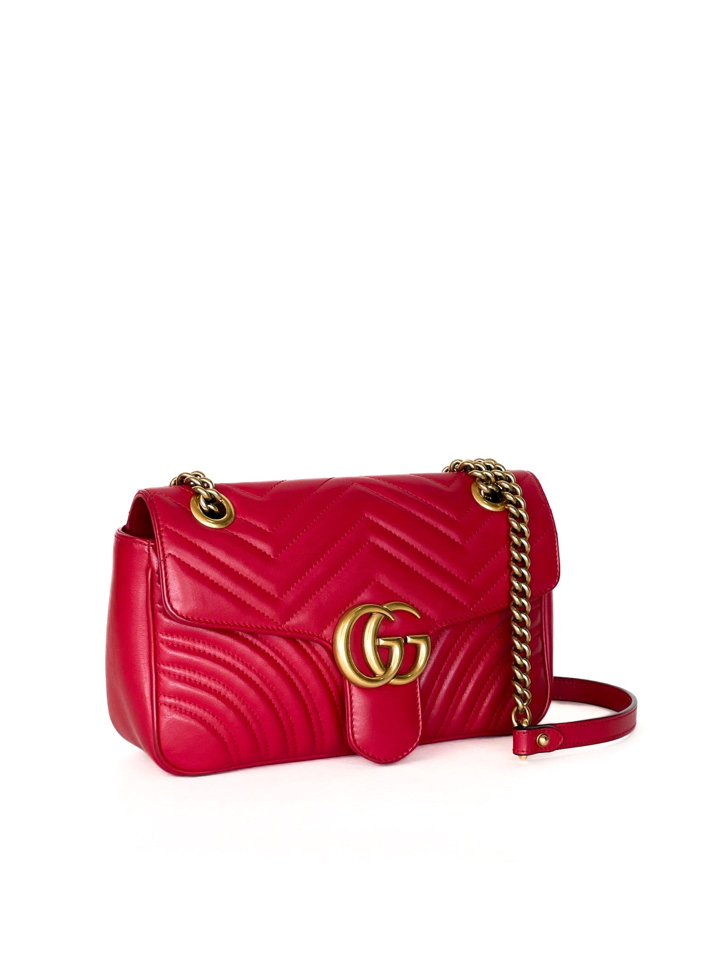 Gucci GG Marmont Small Matelasse Shoulder Bag
