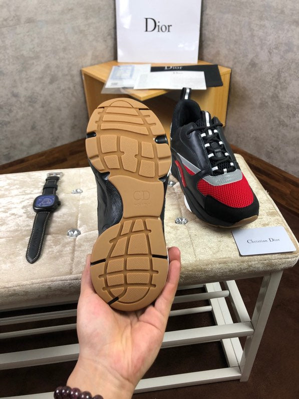 Christian Dior B22 Black And Red Sneaker