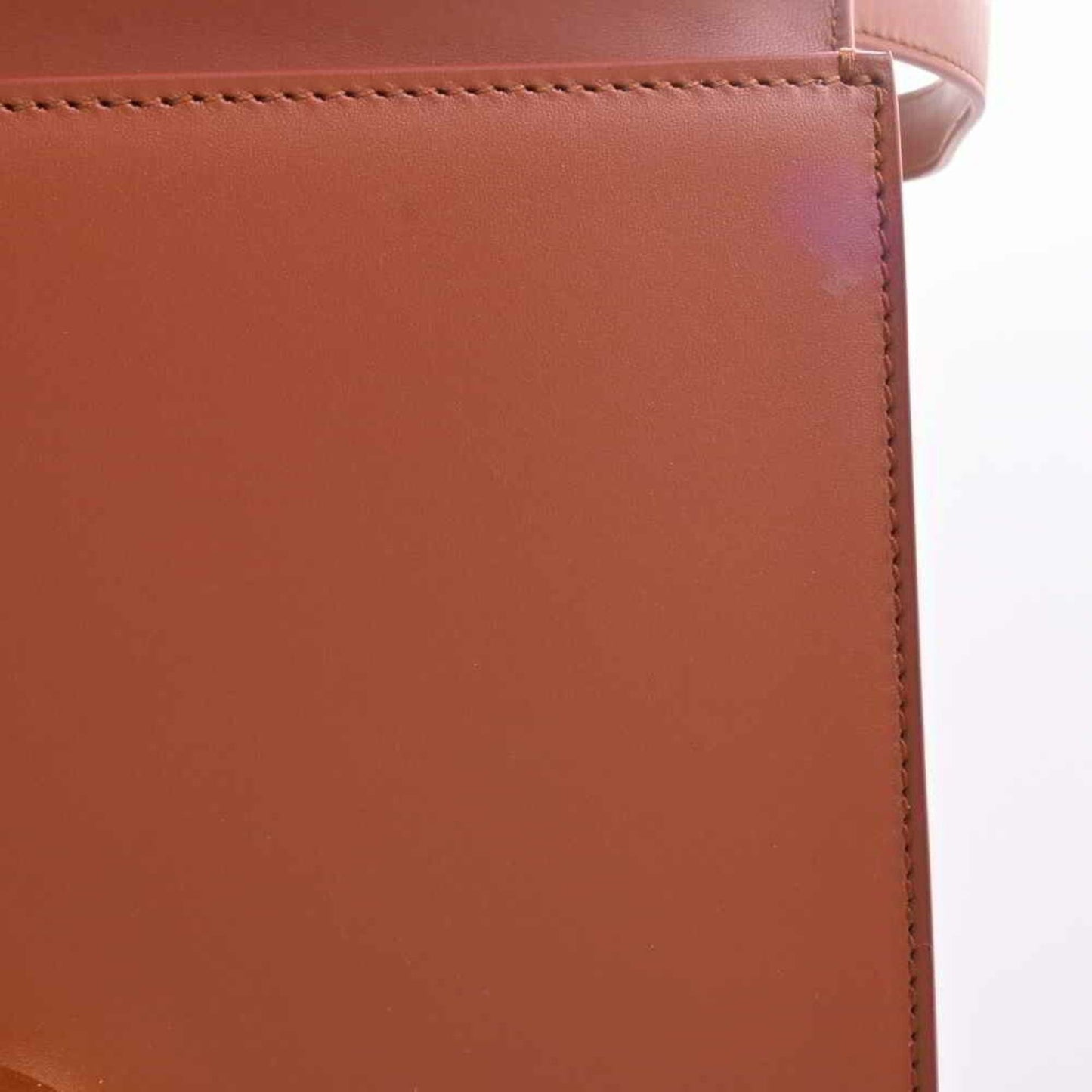 CHRISTIAN DIOR Leather Montaigne Shoulder Bag M9203UMOS Brown Women's