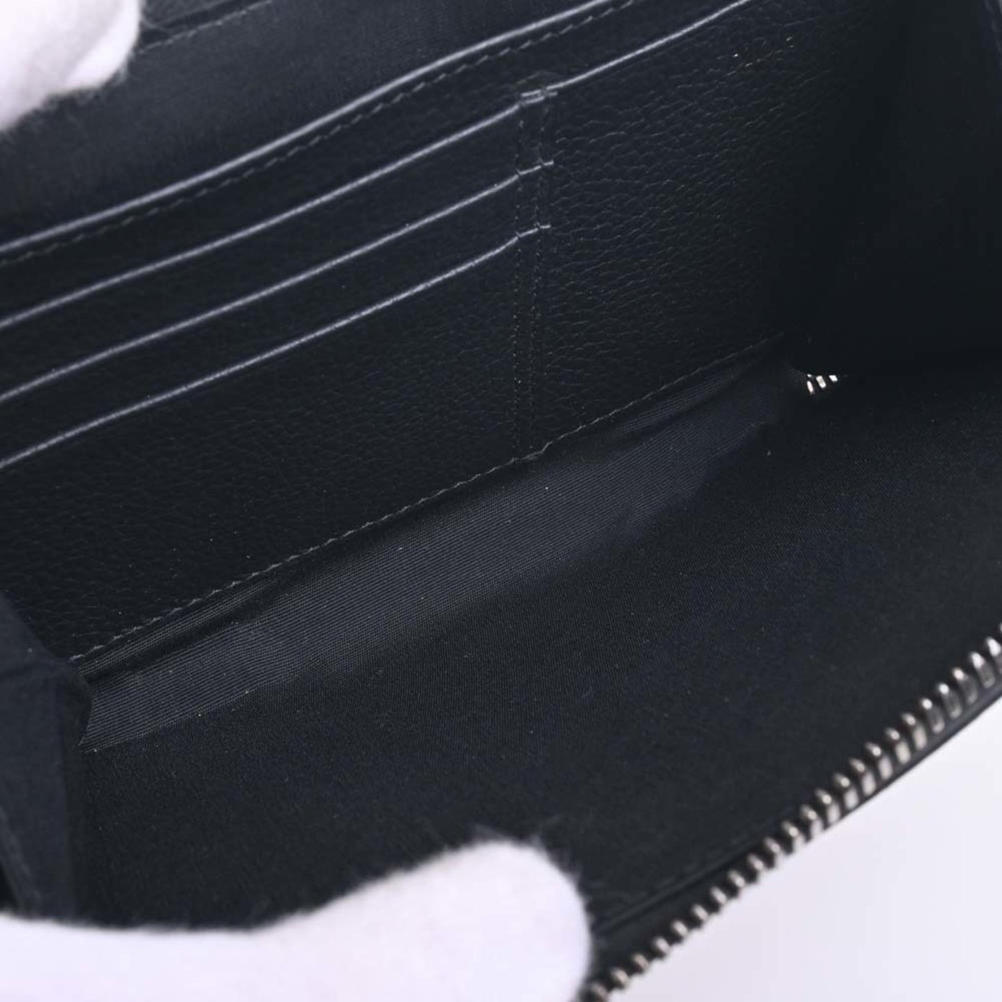 CHRISTIAN DIOR Leather Bag Shoulder Black Men's