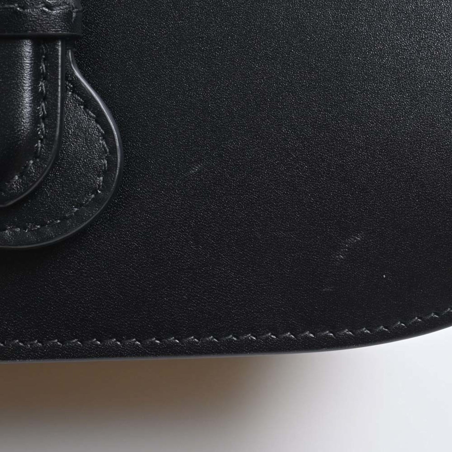 CHRISTIAN DIOR Leather Bobby Frame Bag Shoulder Black Women's