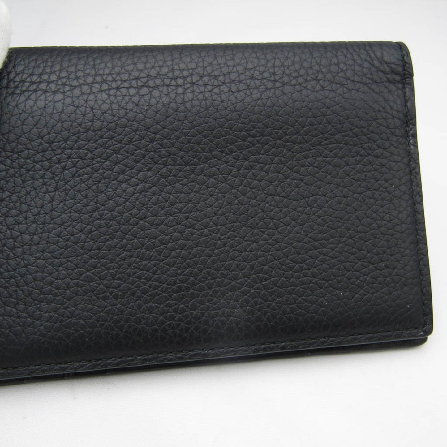 CHRISTIAN DIOR Leather Card Case Black