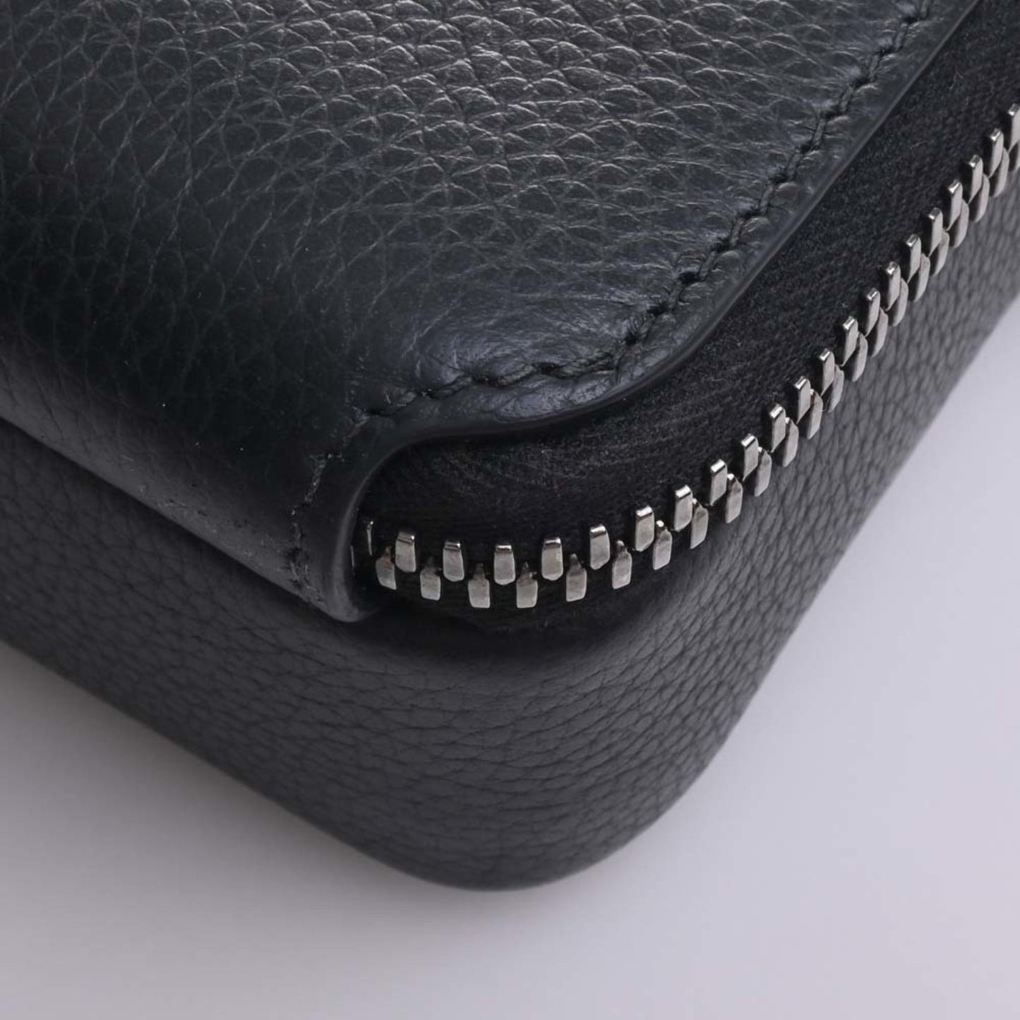 CHRISTIAN DIOR Leather Bag Shoulder Black Men's