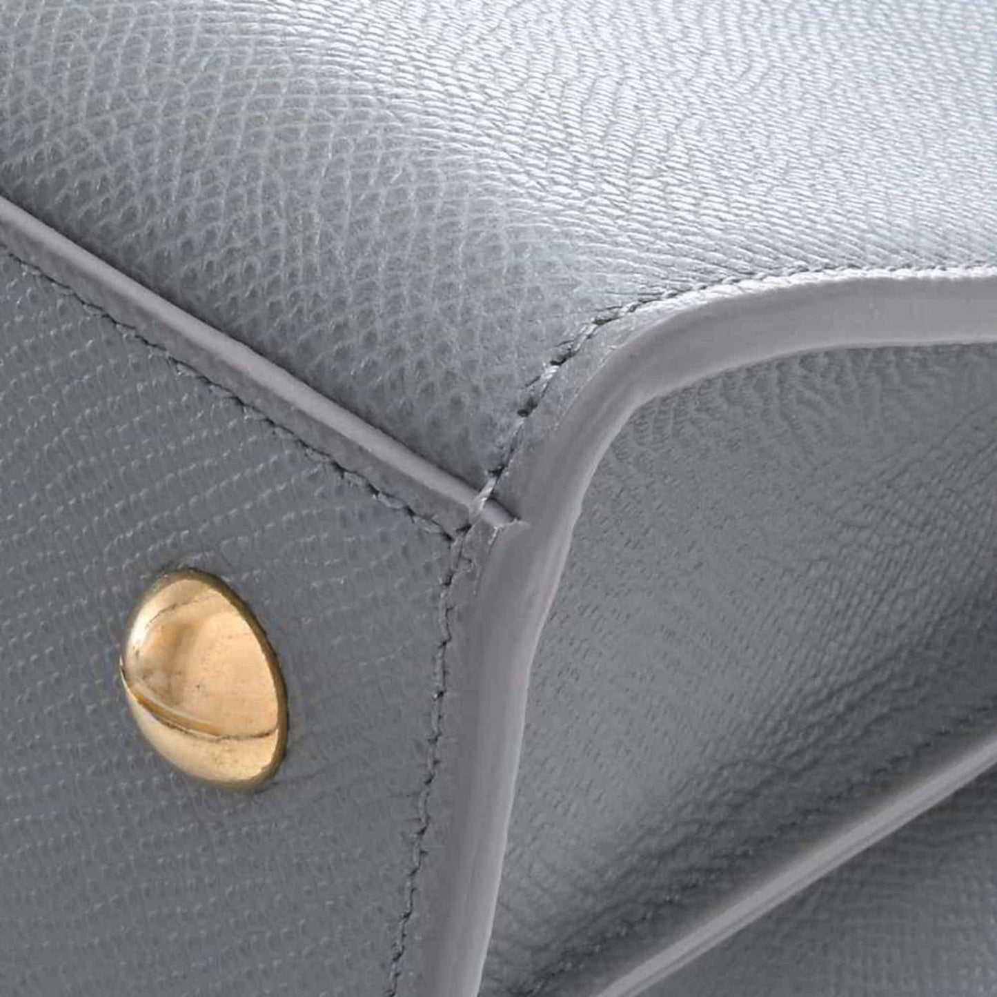 CHRISTIAN DIOR Leather Montaigne 30 Saint Honore Medium Handbag Gray Ladies