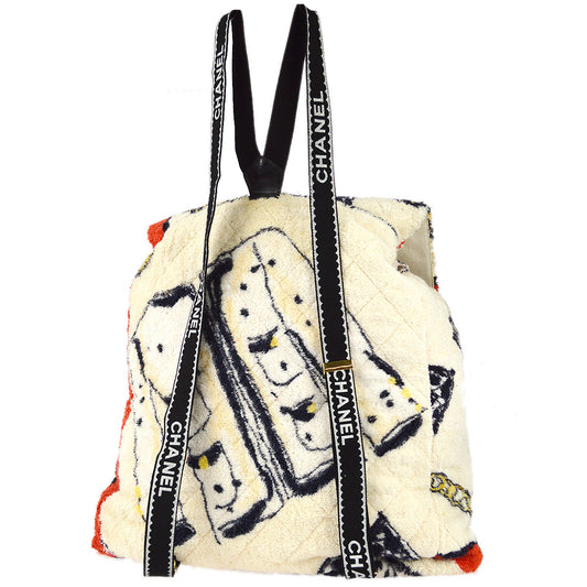 Chanel 1994 Terry Cloth Backpack