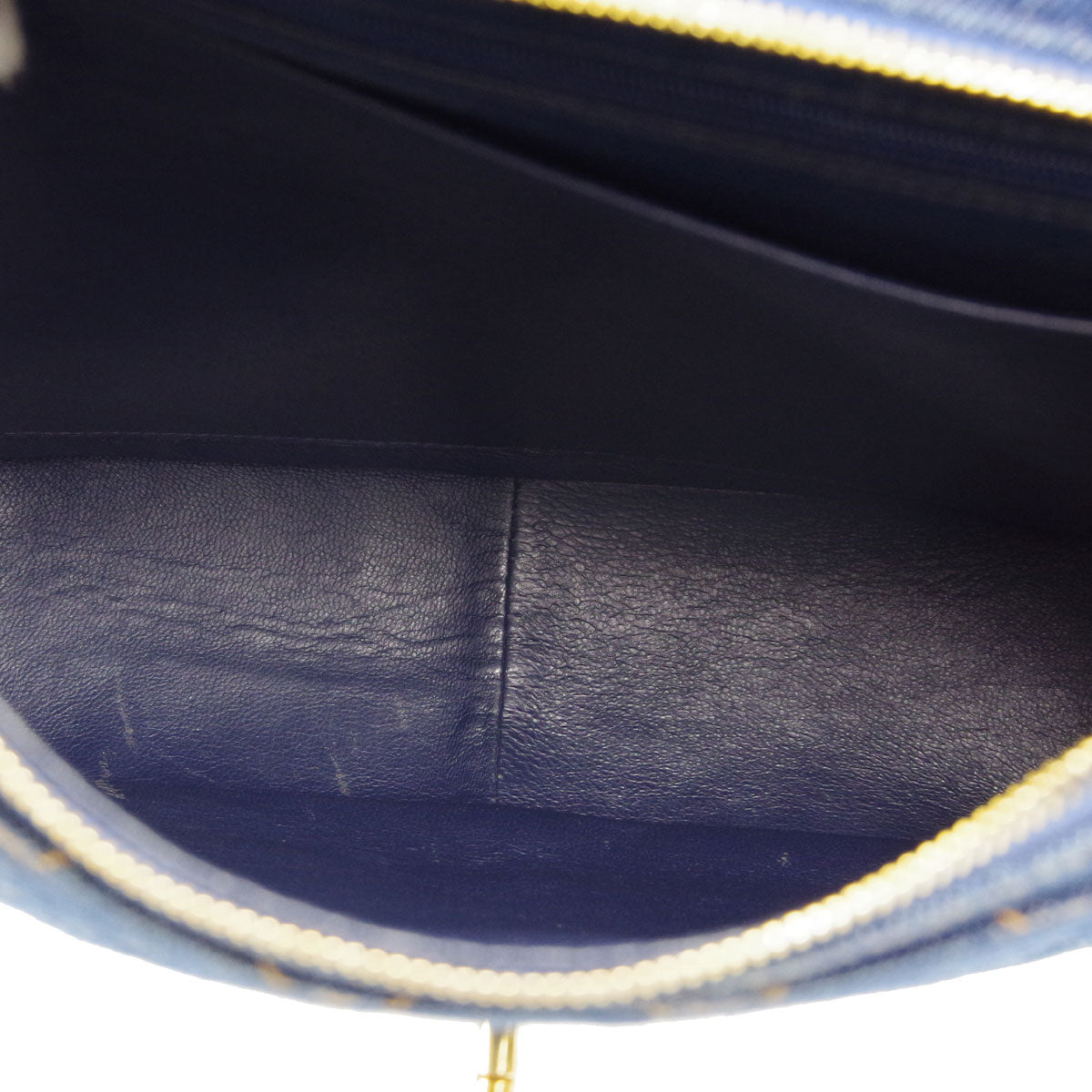 Chanel * 1990s Classic Flap Backpack Medium Denim