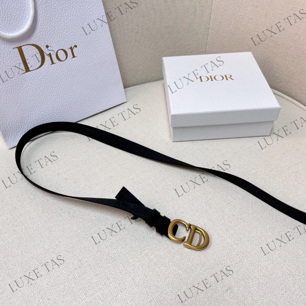 20mm Black Jacquard Saddle Belt Designer Belts for Women